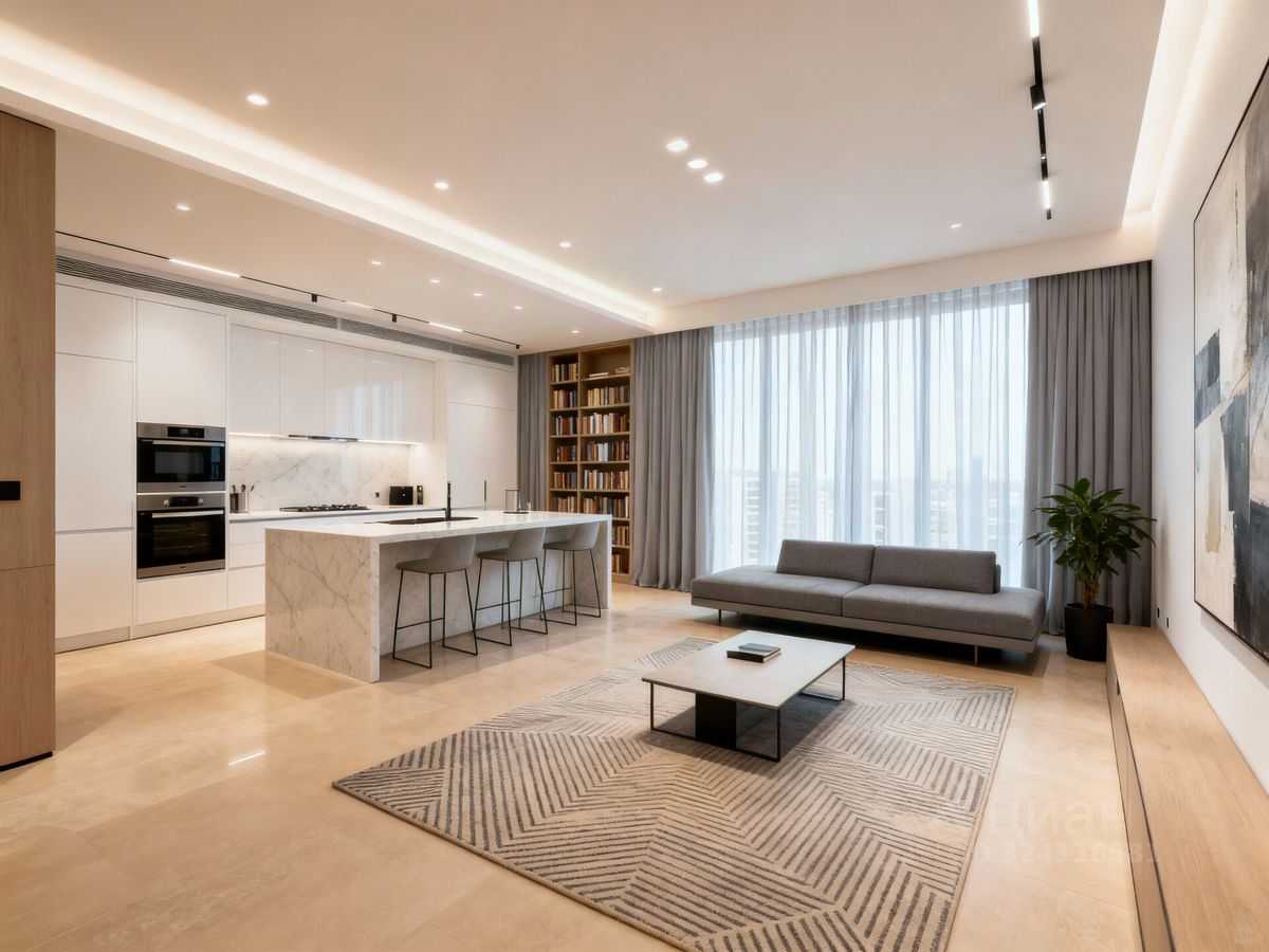 4-комнатная квартира, 126 м²