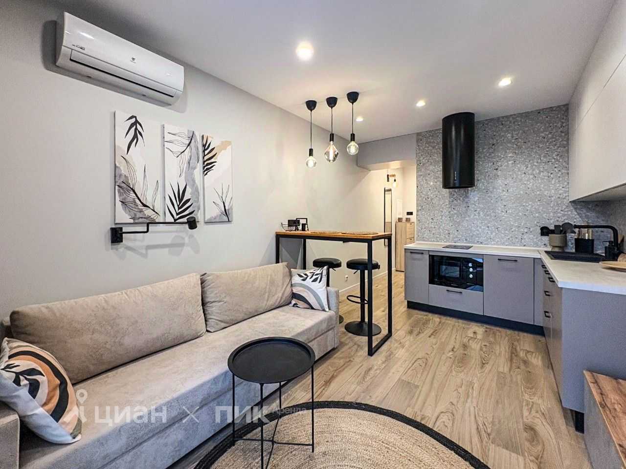 1-комнатная квартира, 21,1 м² — фотография 2