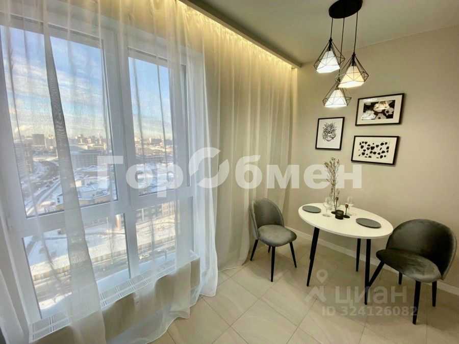 1-комнатная квартира, 39,2 м² — фотография 2