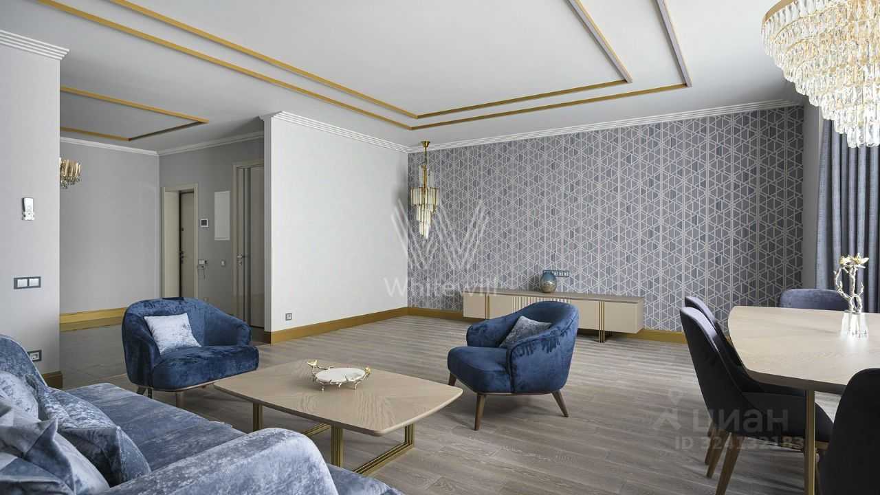 3-комнатная квартира, 140 м²