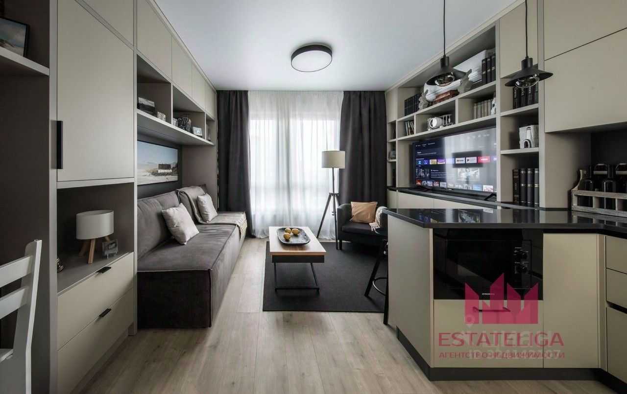 1-комнатная квартира, 27 м²