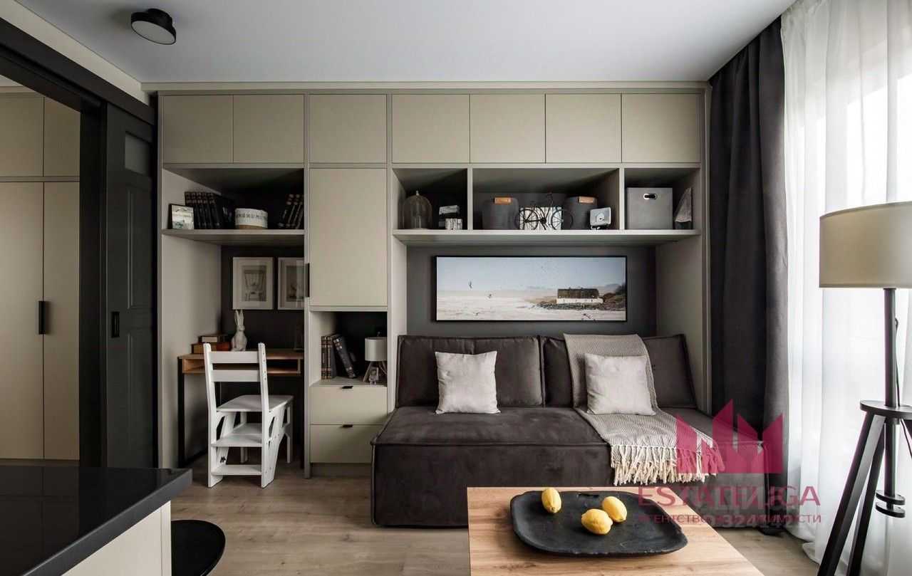 1-комнатная квартира, 27 м² — фотография 3