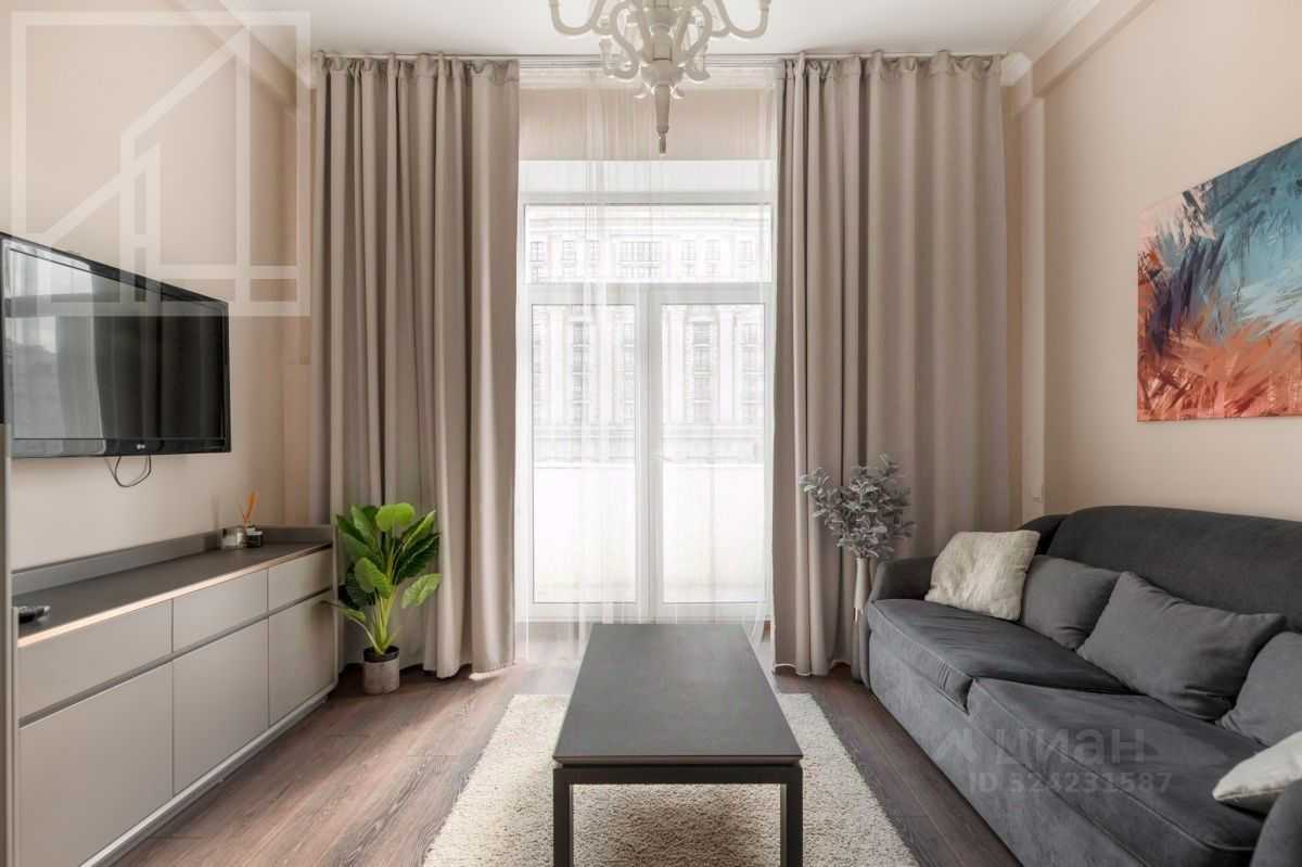 2-комнатная квартира, 56 м²
