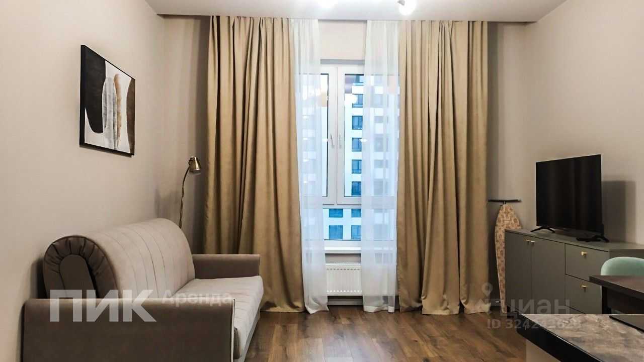 1-комнатная квартира, 23,3 м²