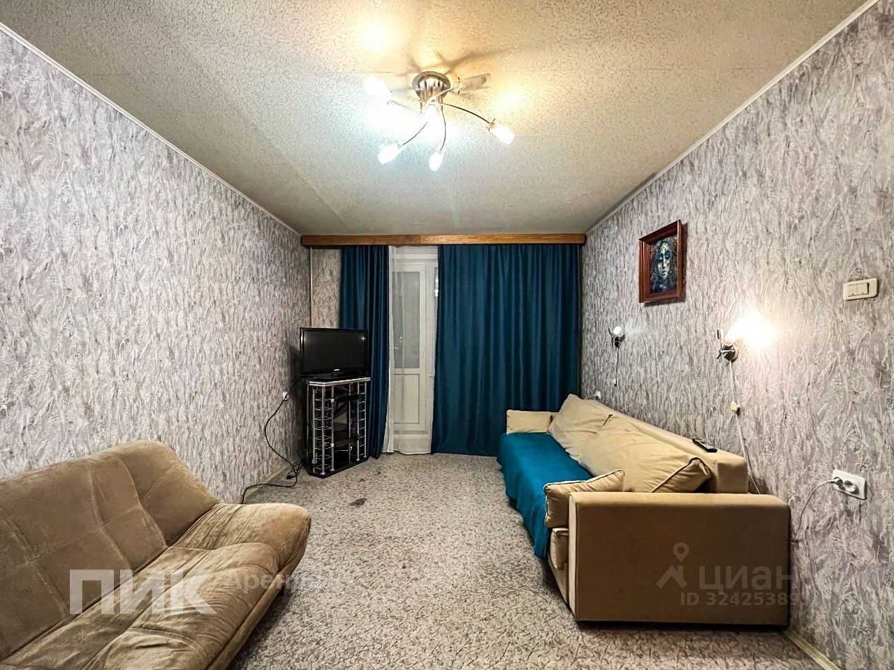 1-комнатная квартира, 36 м²