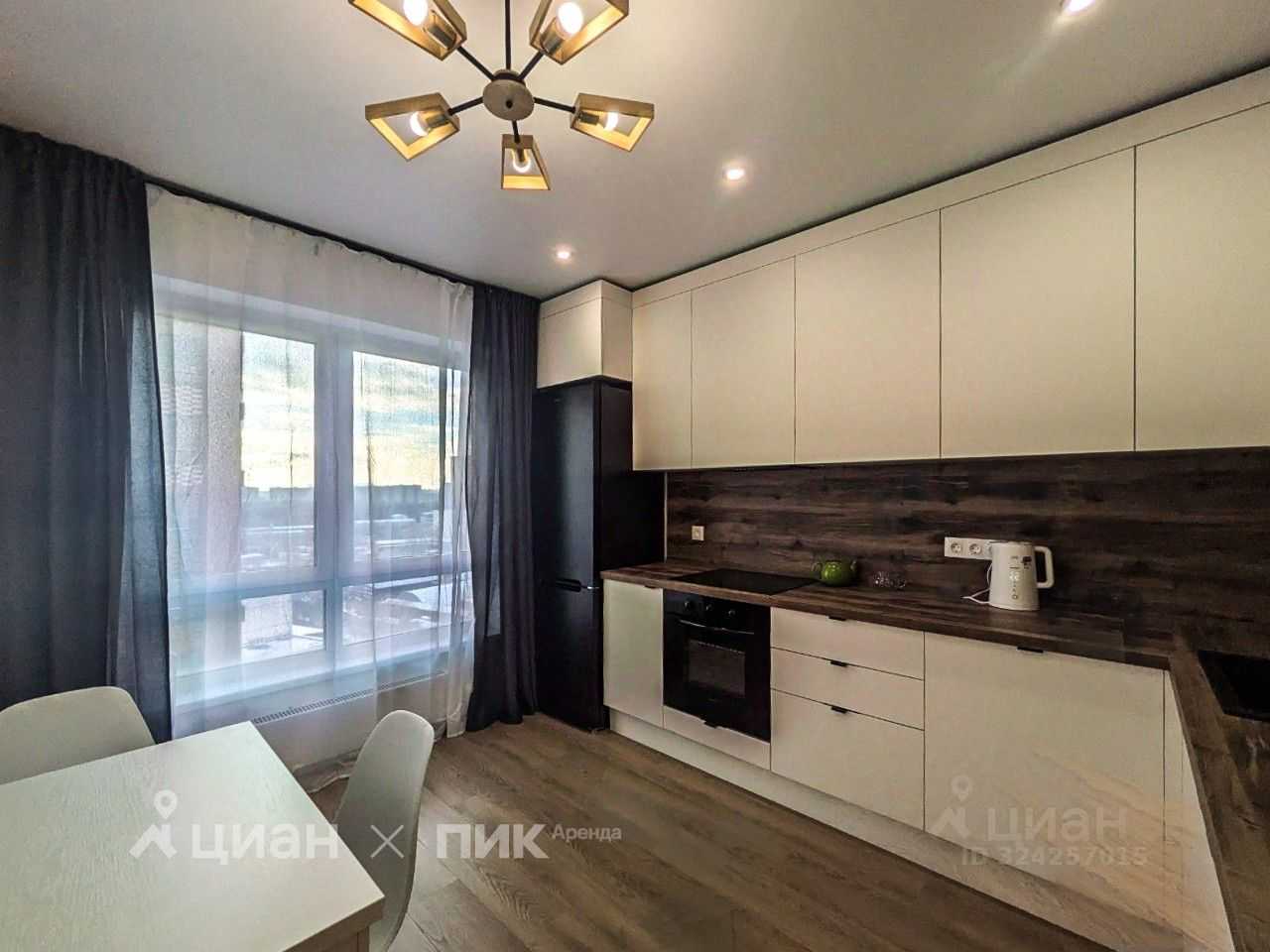 1-комнатная квартира, 33,5 м²