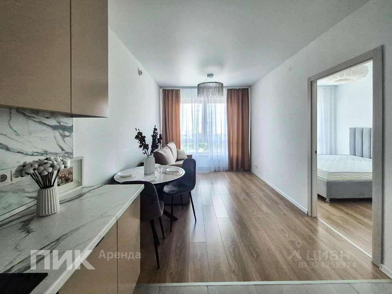 1-комнатная квартира, 32,2 м² — фотография 2