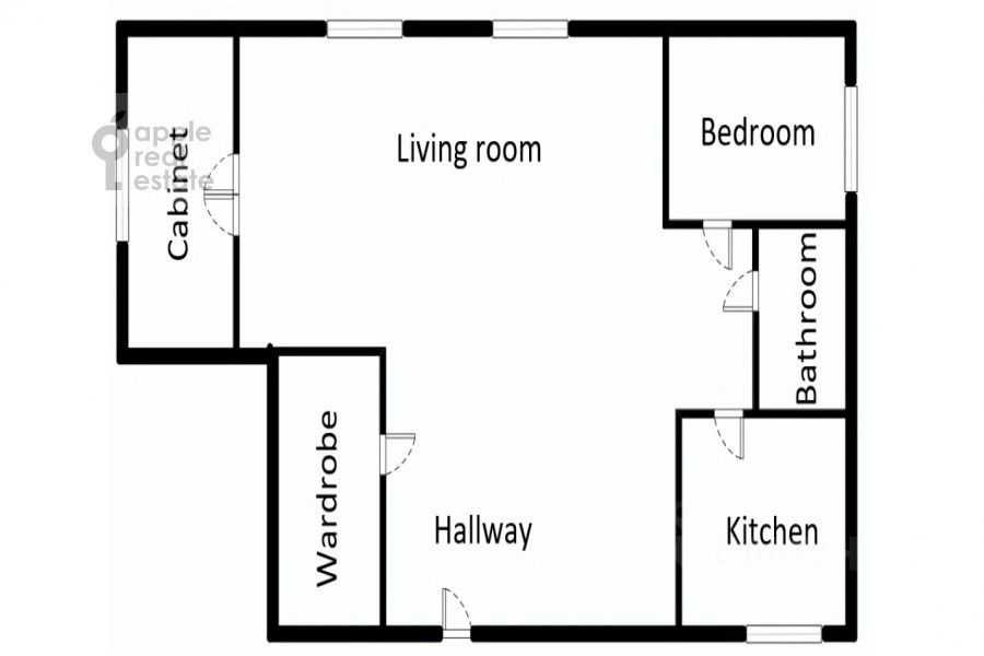 3-комнатная квартира, 110 м² — фотография 2