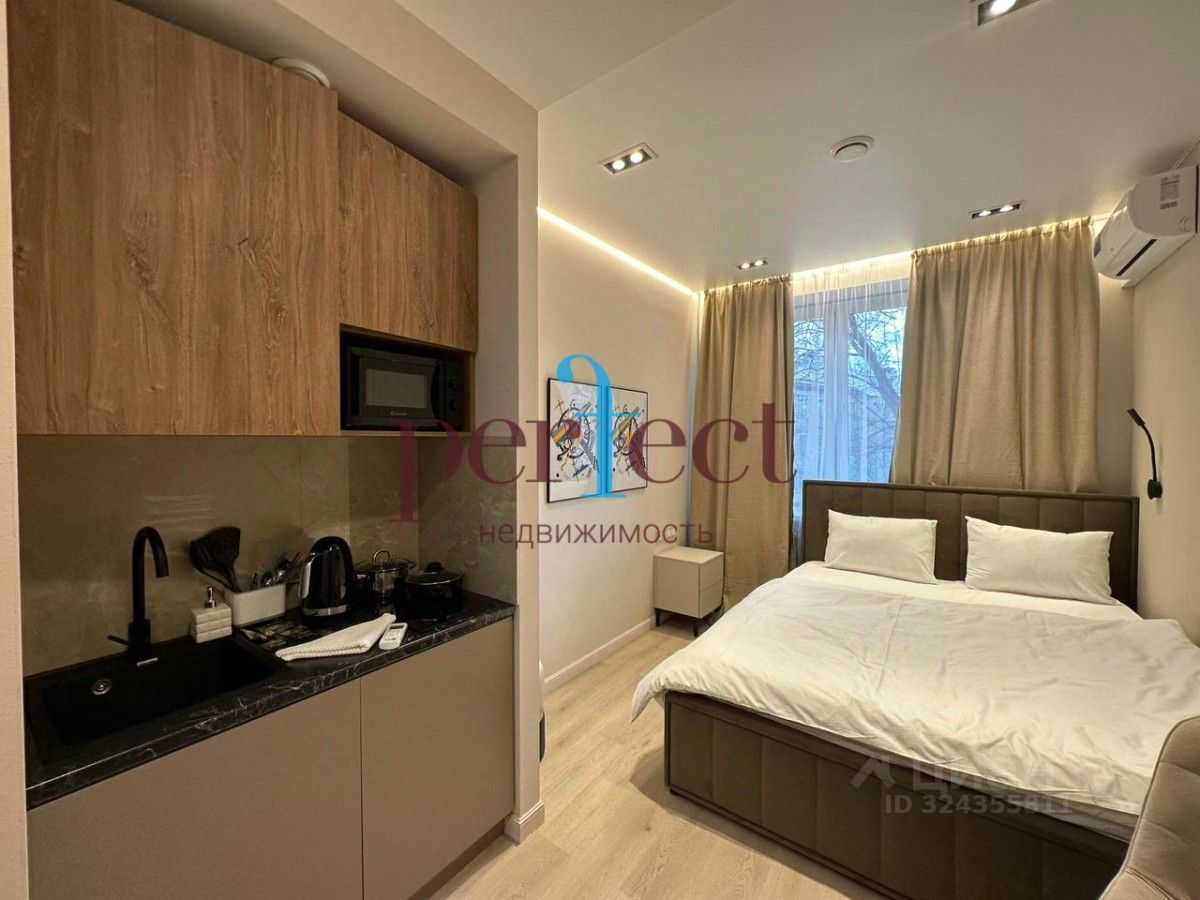1-комнатная квартира, 17 м²