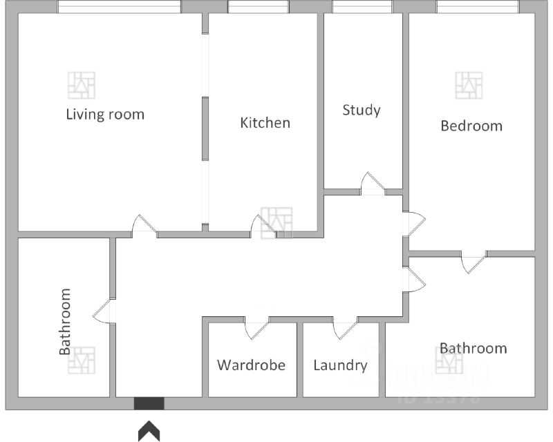 3-комнатная квартира, 133 м² — фотография 2