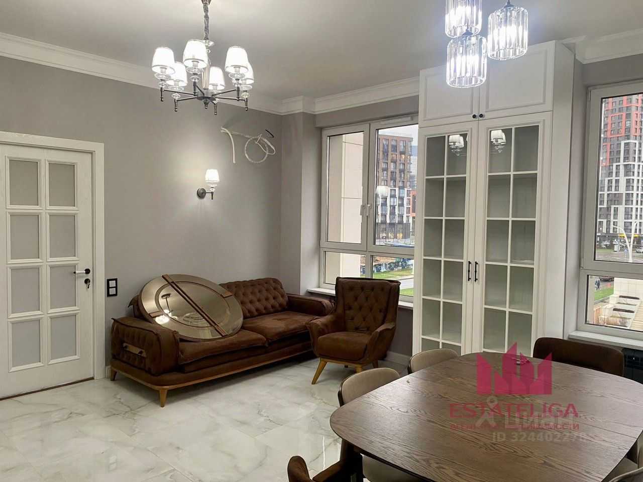 2-комнатная квартира, 62 м² — фотография 3