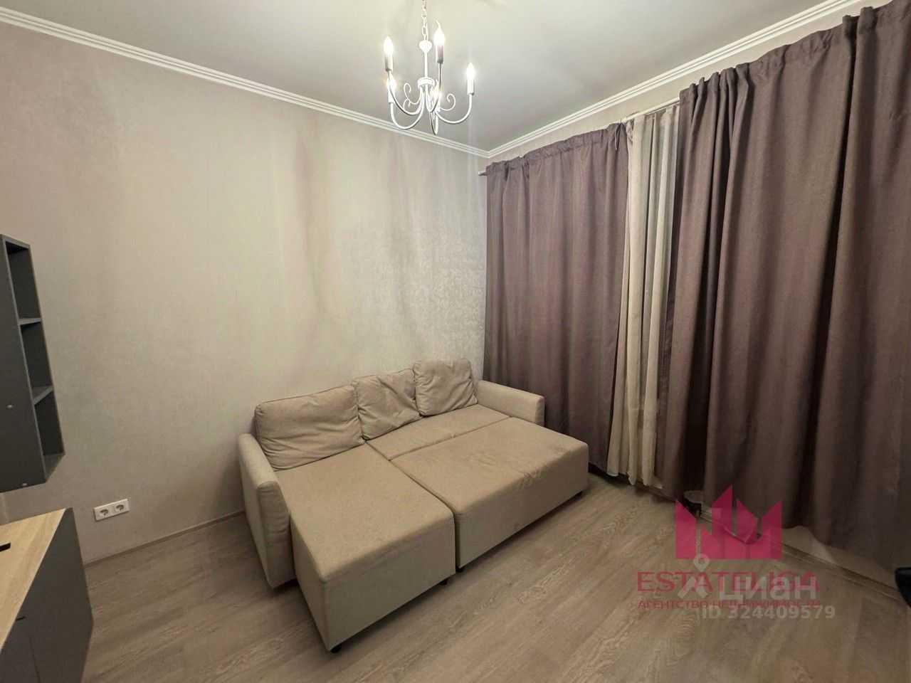 1-комнатная квартира, 31 м²
