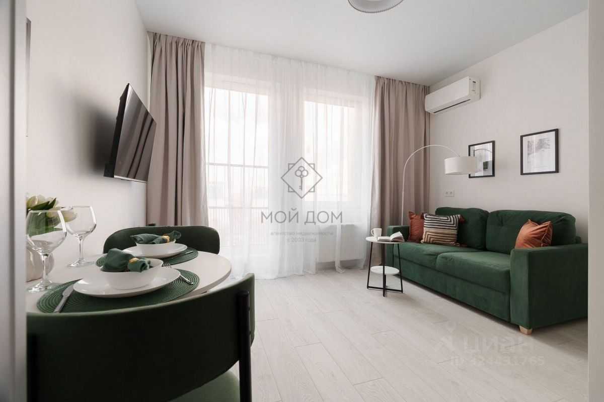 1-комнатная квартира, 27,5 м²