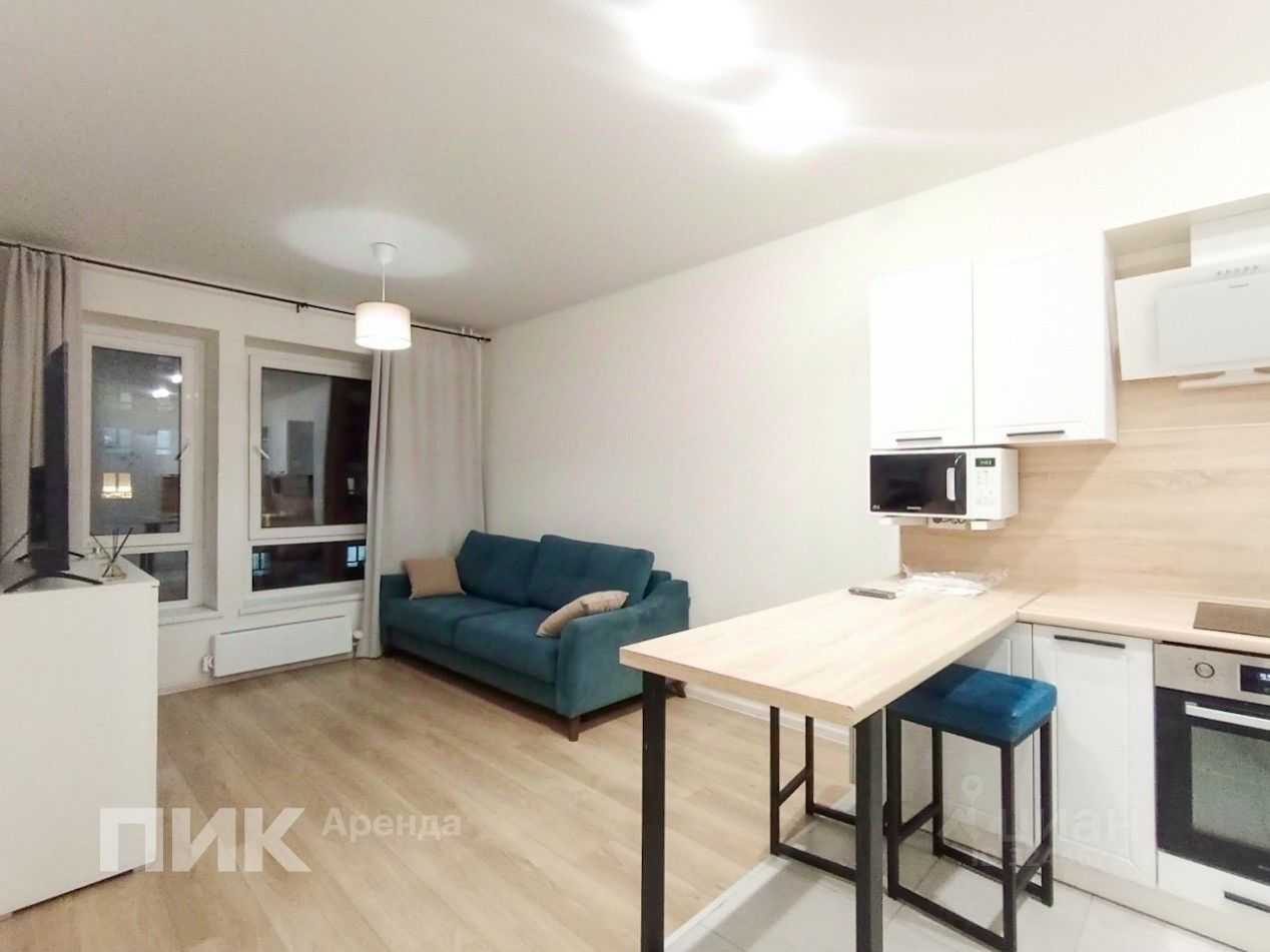 1-комнатная квартира, 33,5 м²