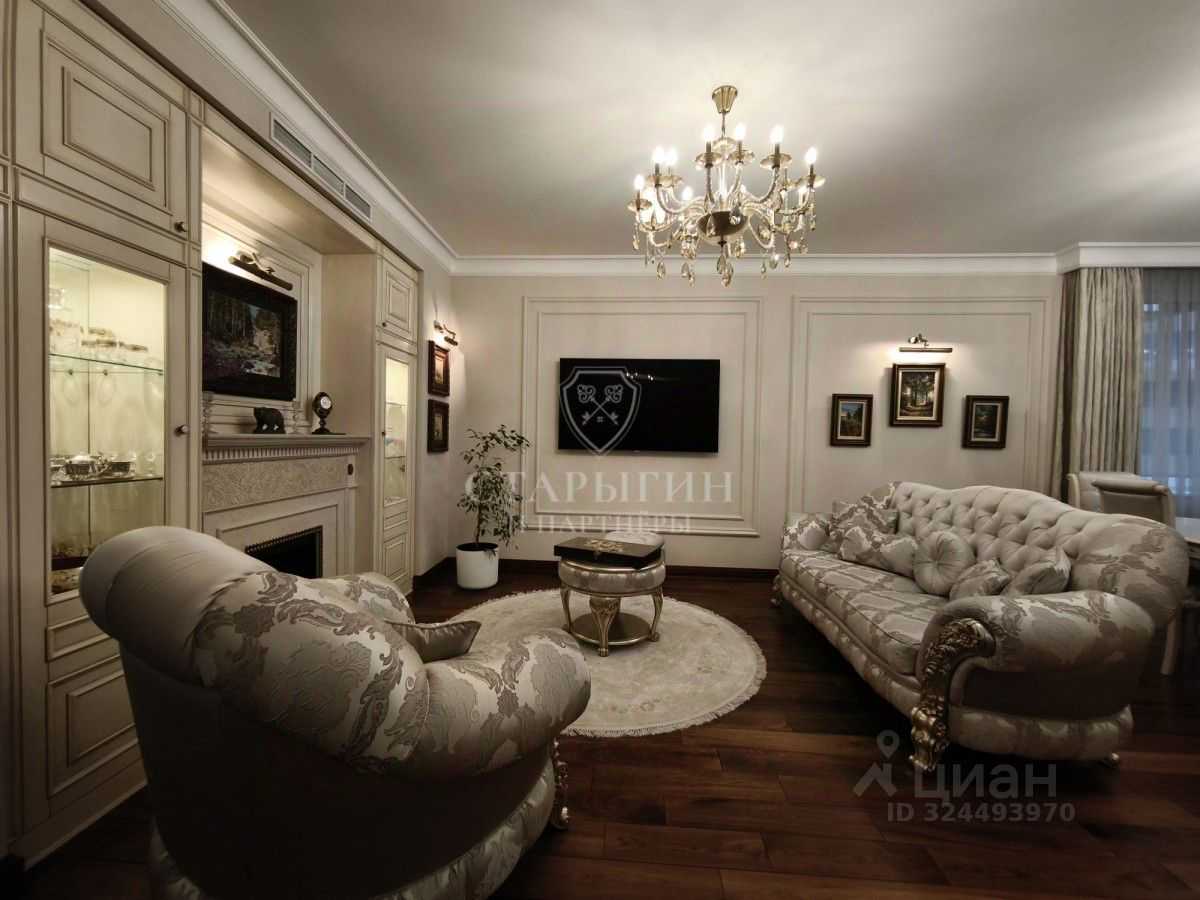 4-комнатная квартира, 121 м²
