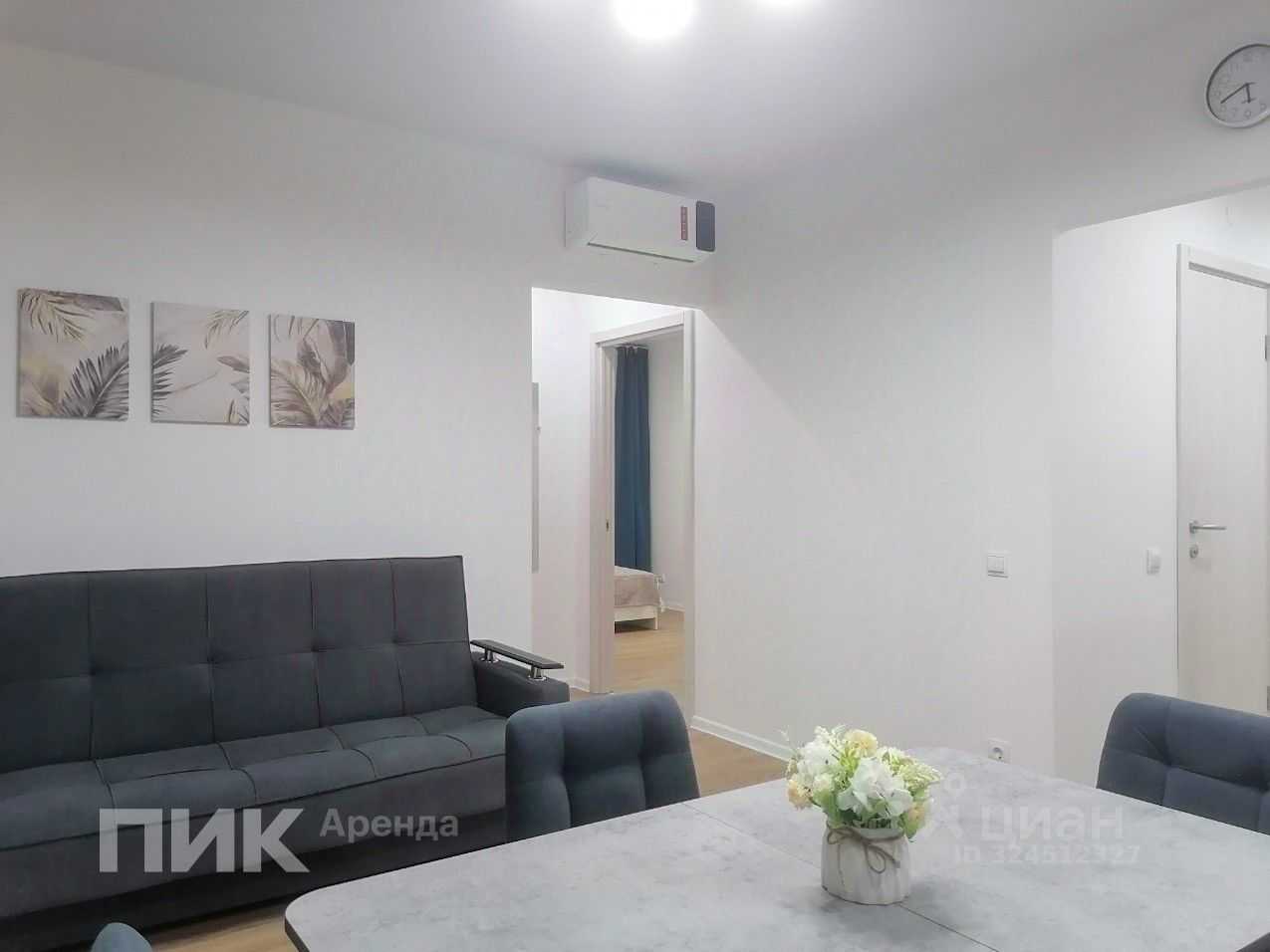 2-комнатная квартира, 52 м² — фотография 2