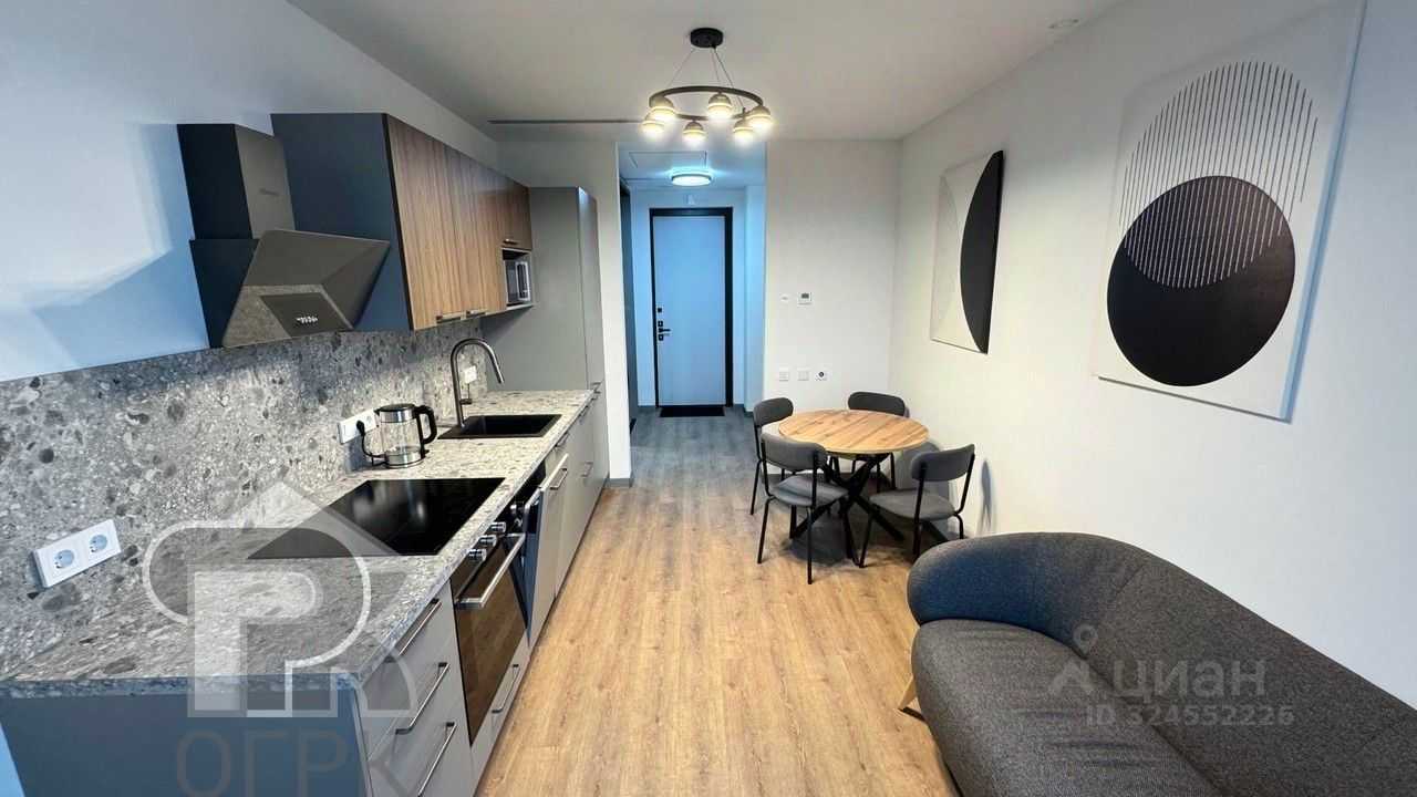 1-комнатная квартира, 40,4 м²