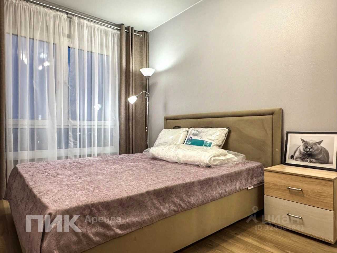 1-комнатная квартира, 33,5 м²