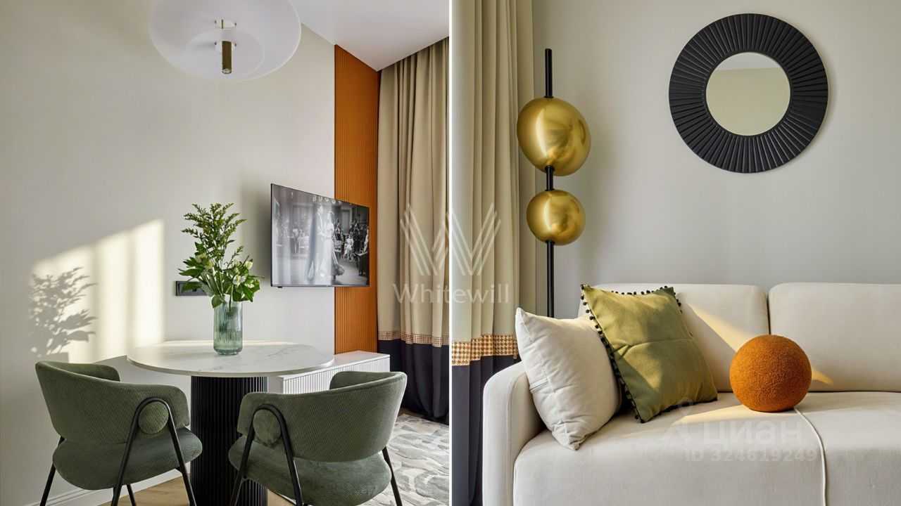 1-комнатная квартира, 38 м² — фотография 2