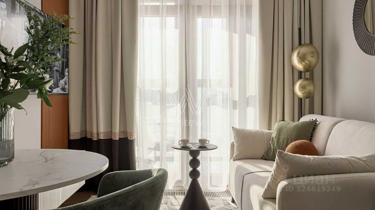 1-комнатная квартира, 38 м²