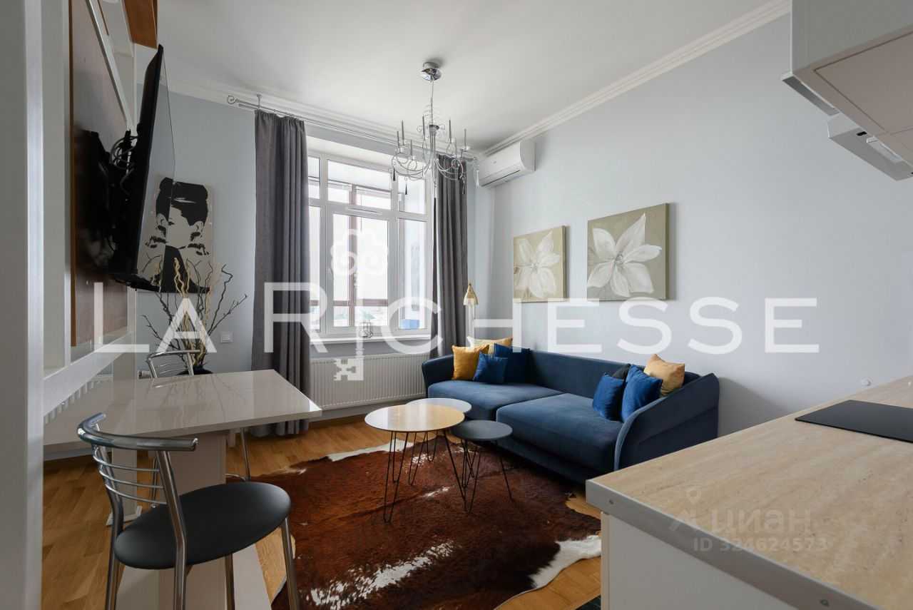 1-комнатная квартира, 43 м²