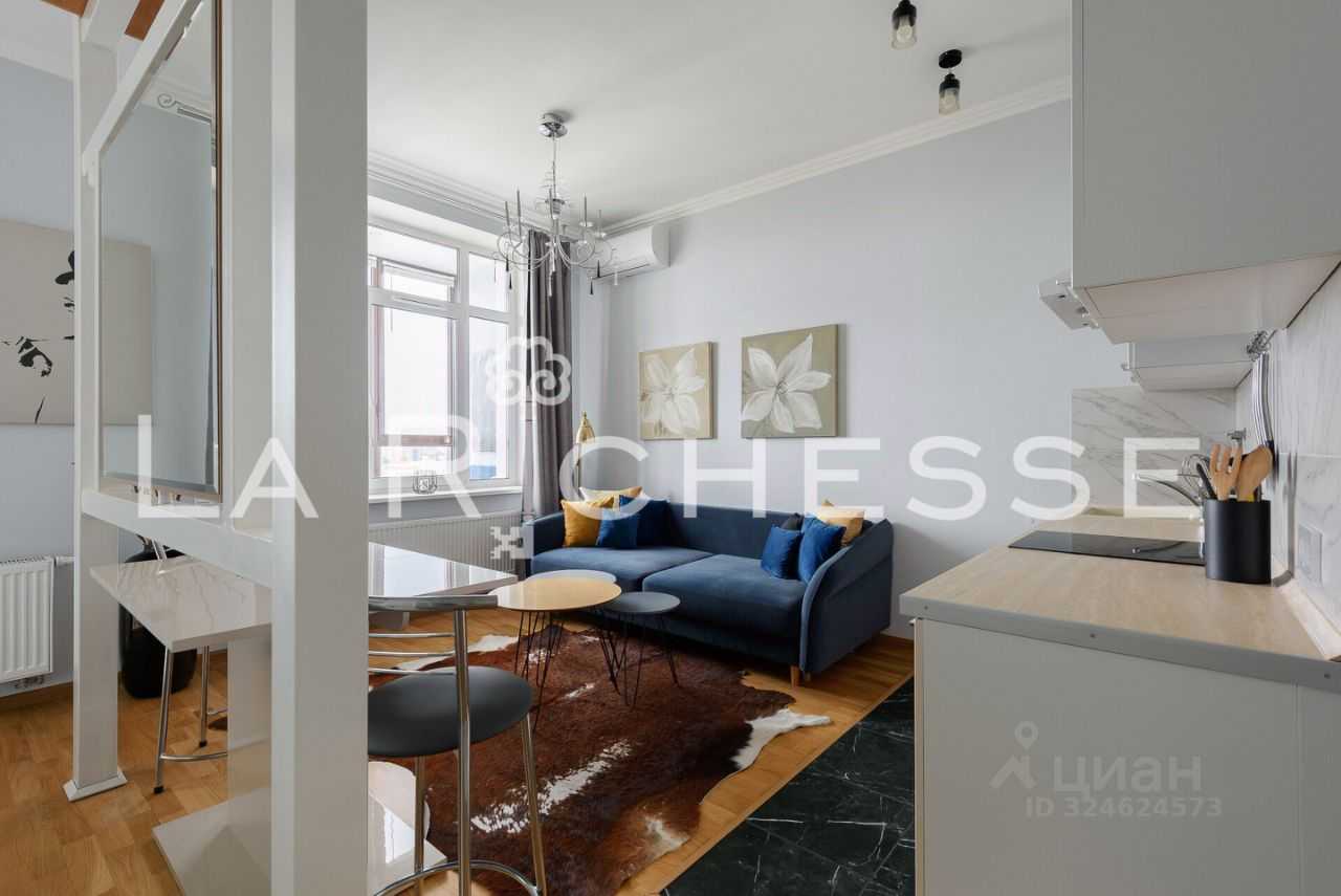 1-комнатная квартира, 43 м² — фотография 2