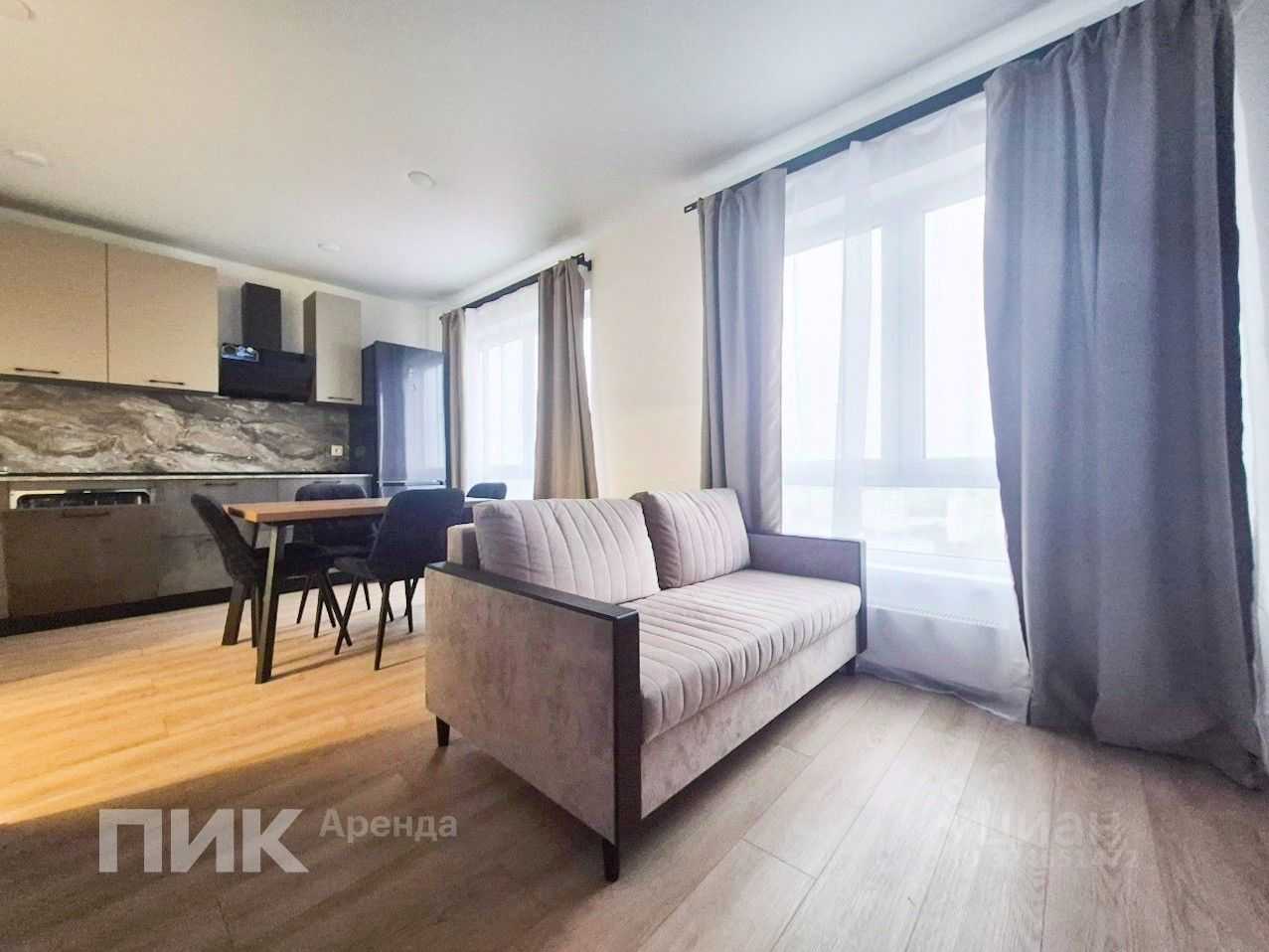 1-комнатная квартира, 35 м²