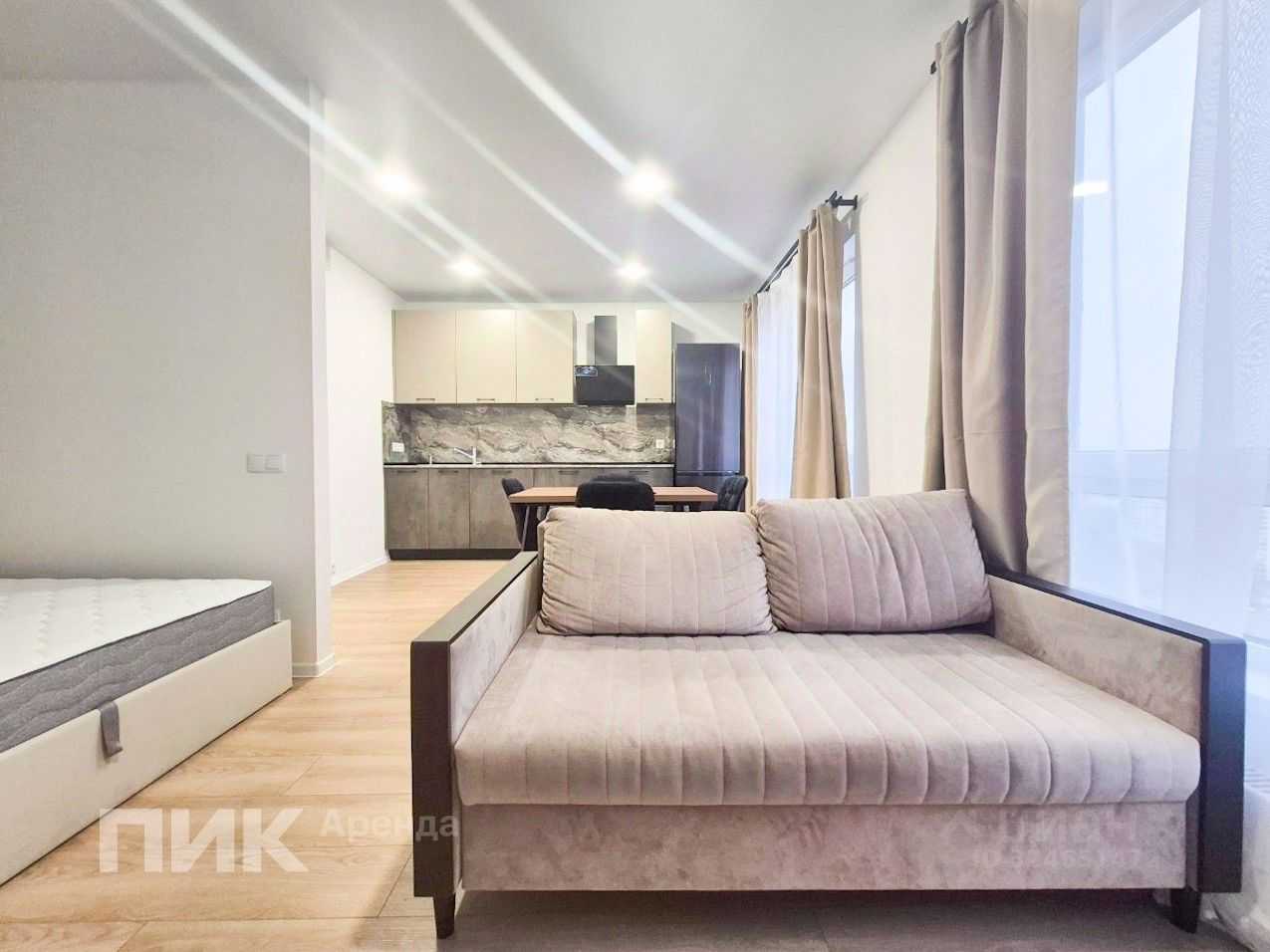 1-комнатная квартира, 35 м² — фотография 2