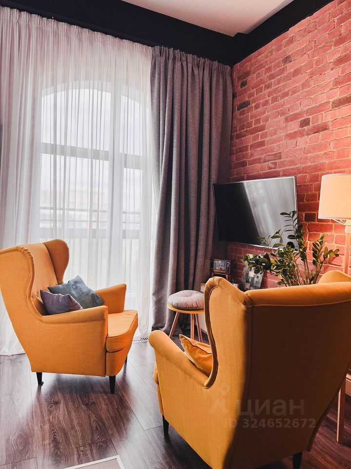 1-комнатная квартира, 34 м²