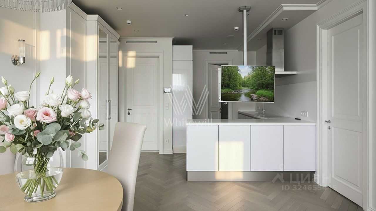 2-комнатная квартира, 69 м² — фотография 3