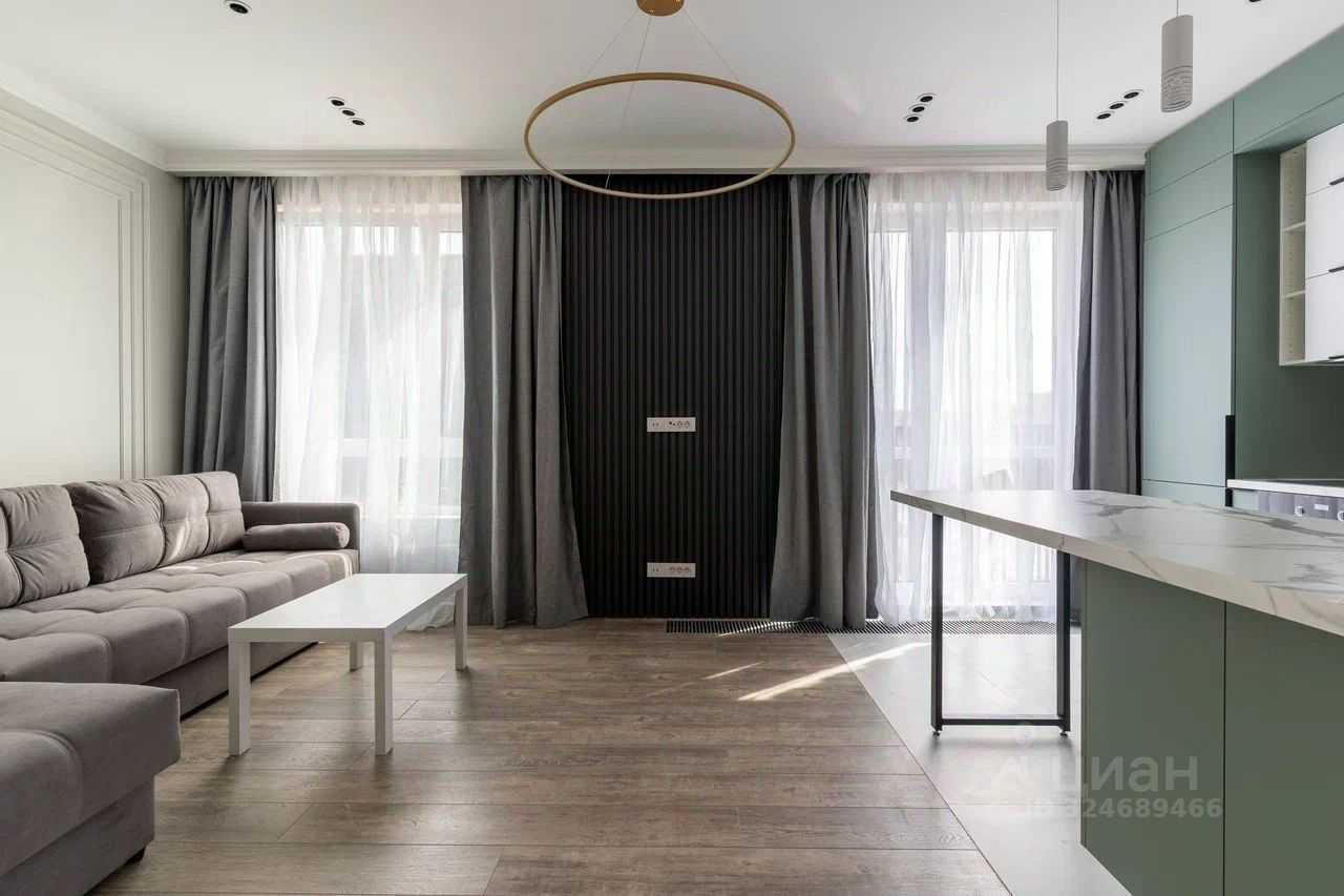 2-комнатная квартира, 55 м² — фотография 2