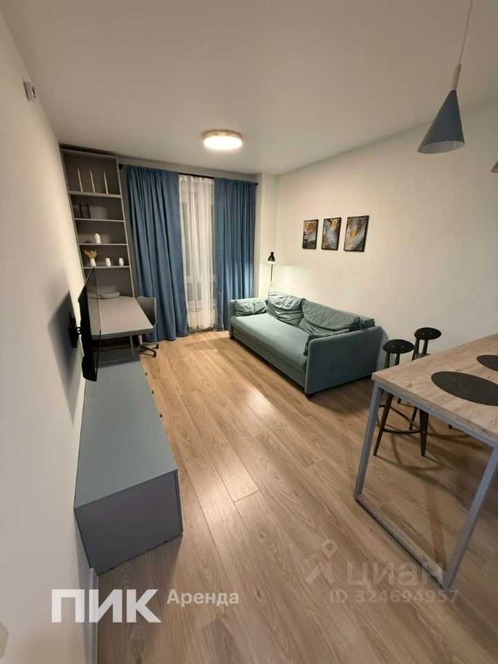 1-комнатная квартира, 39 м² — фотография 2