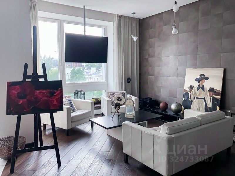 1-комнатная квартира, 70 м² — фотография 2