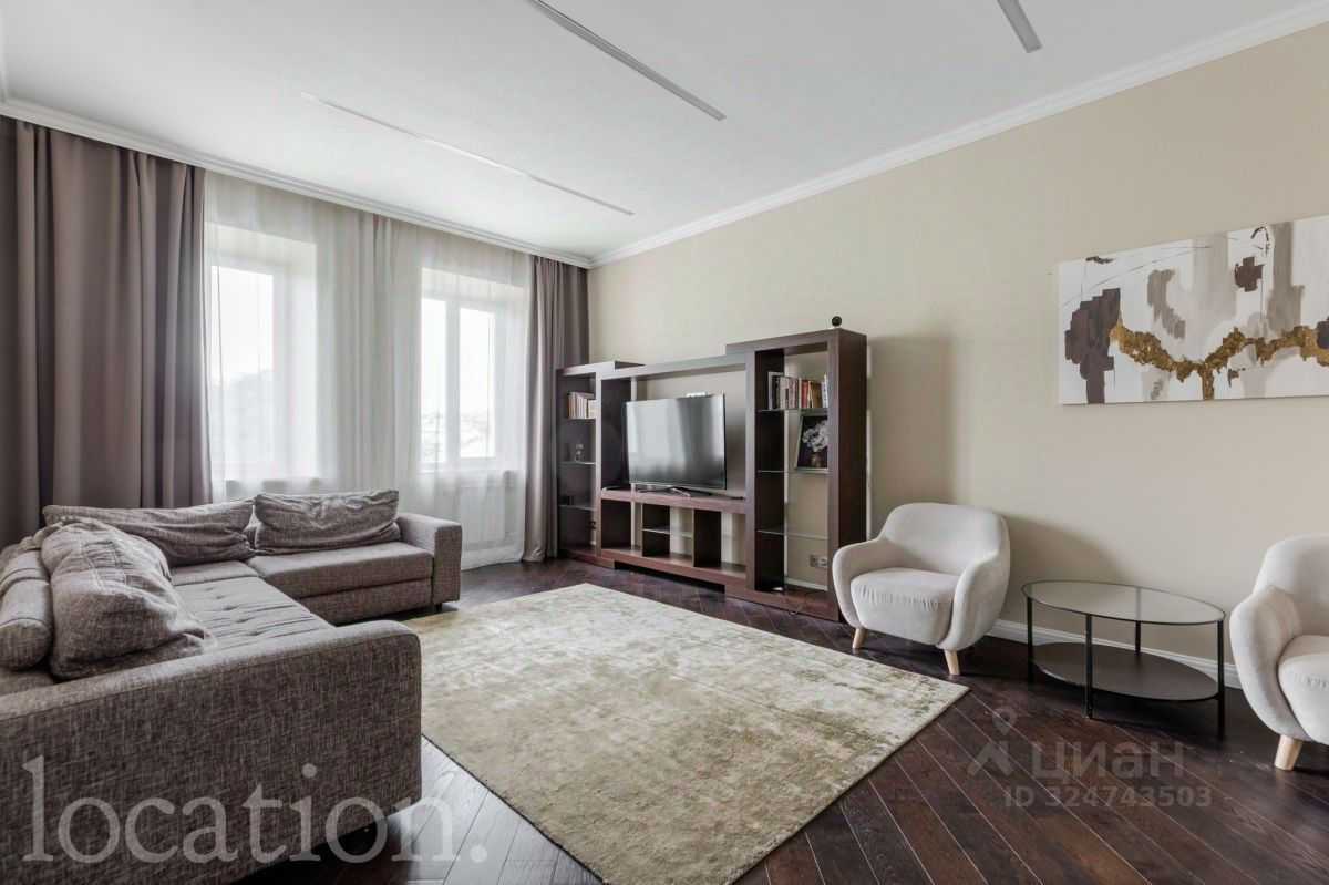 3-комнатная квартира, 95 м² — фотография 3