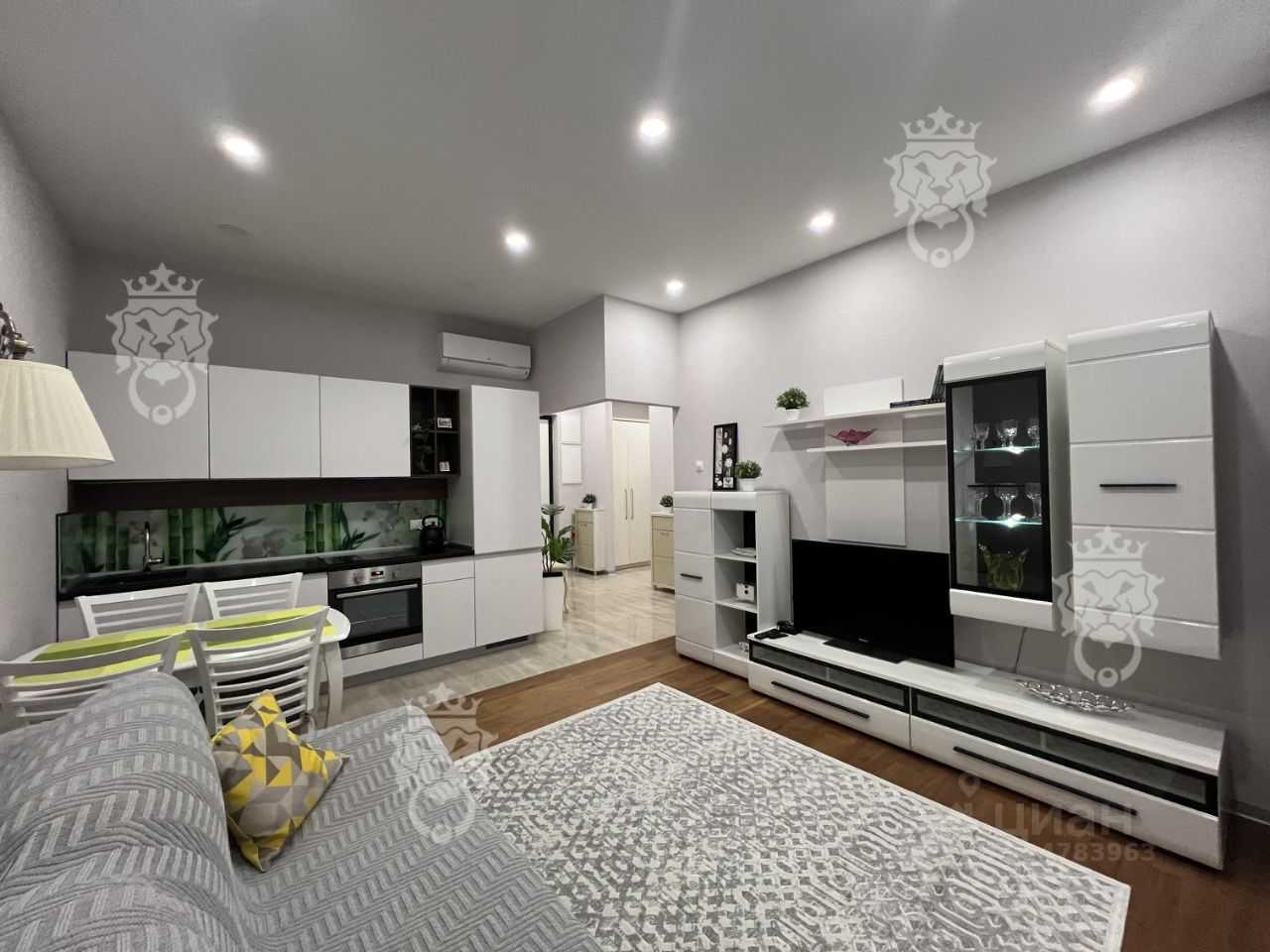 2-комнатная квартира, 55 м²
