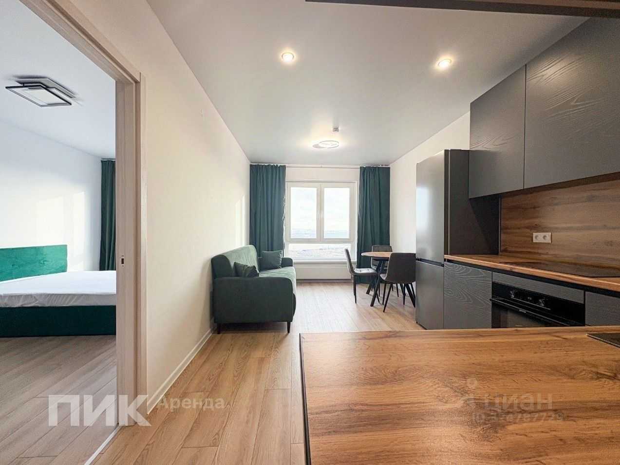 1-комнатная квартира, 42,8 м² — фотография 2