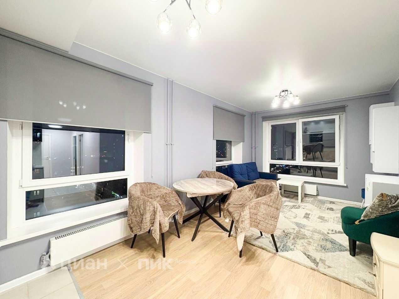 2-комнатная квартира, 53 м²