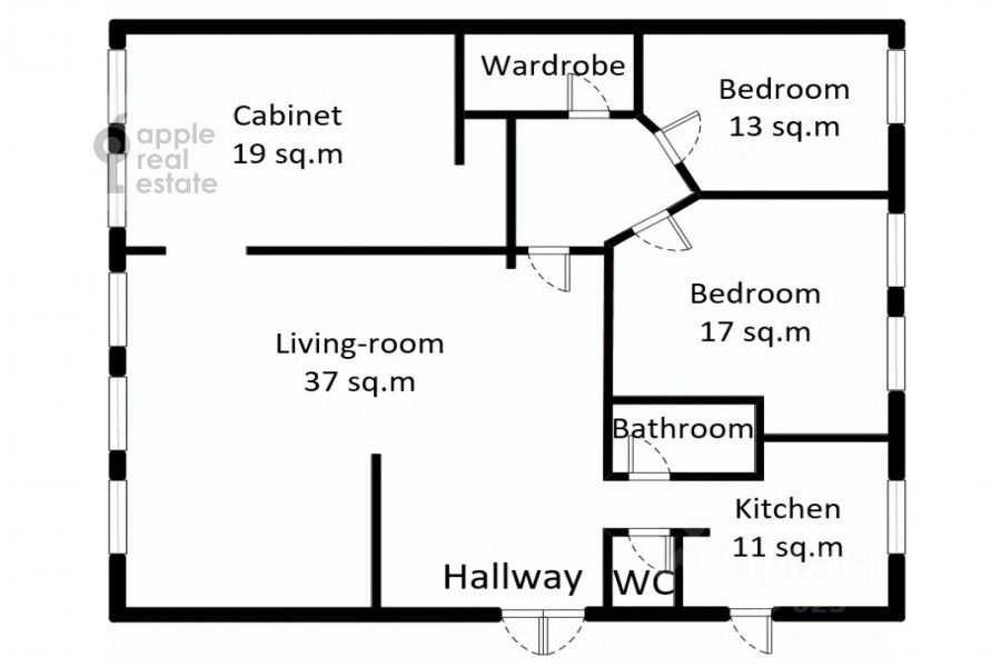 4-комнатная квартира, 120 м² — фотография 2