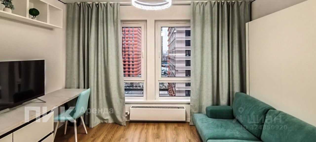1-комнатная квартира, 23,6 м²