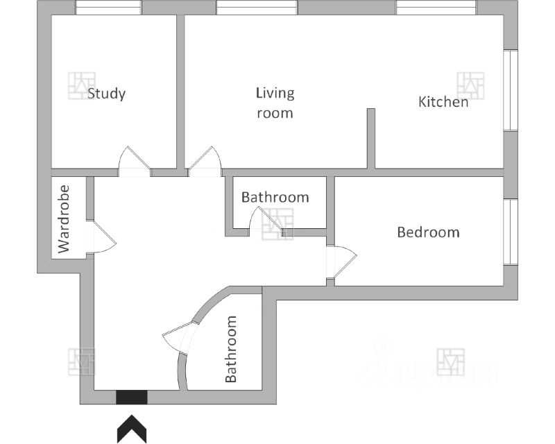 3-комнатная квартира, 100 м² — фотография 2