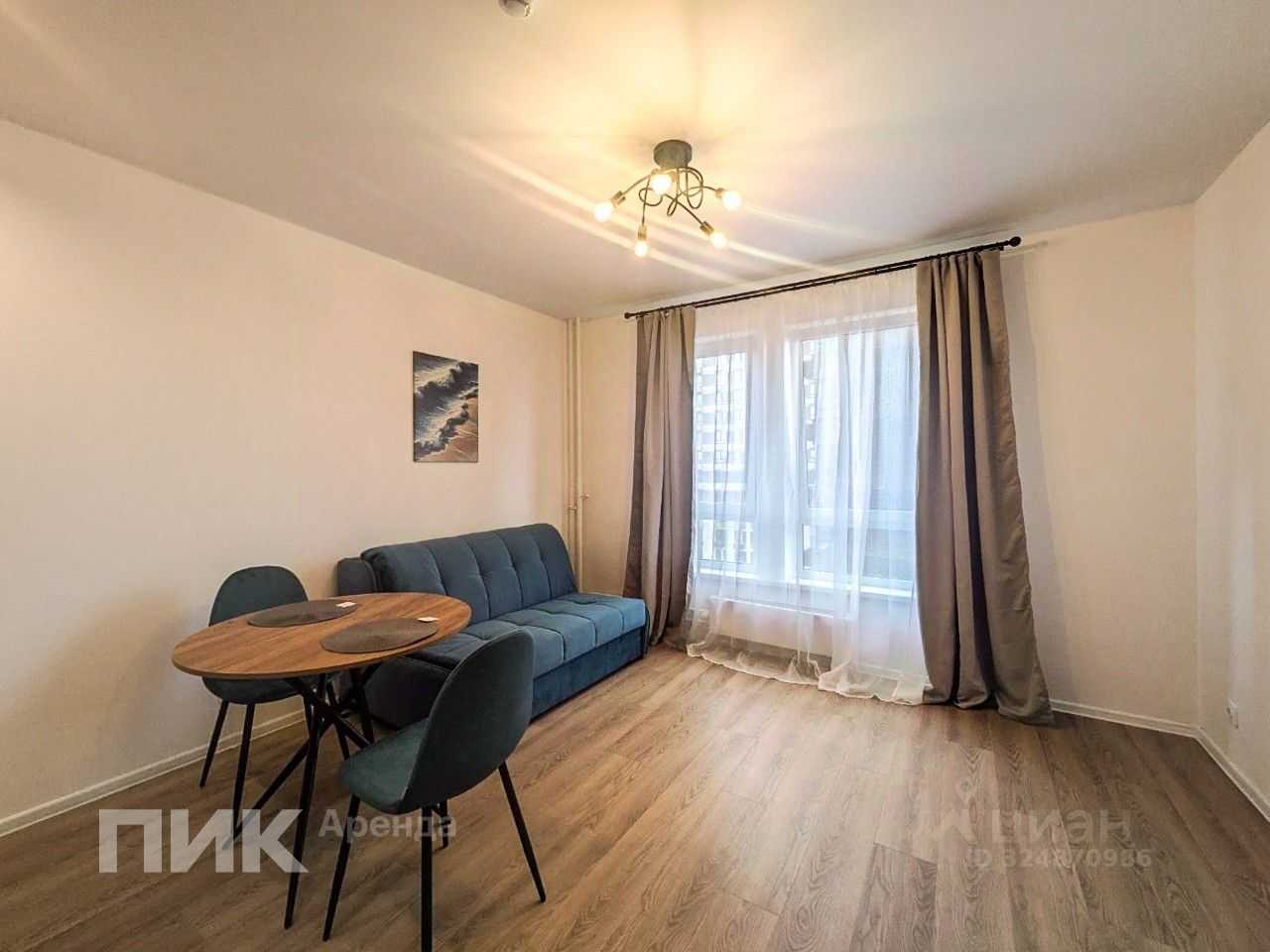 1-комнатная квартира, 23,3 м²