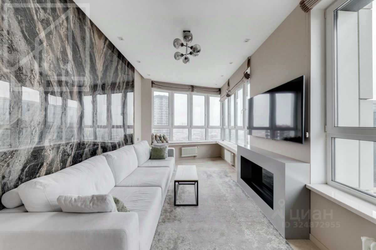 3-комнатная квартира, 90 м²