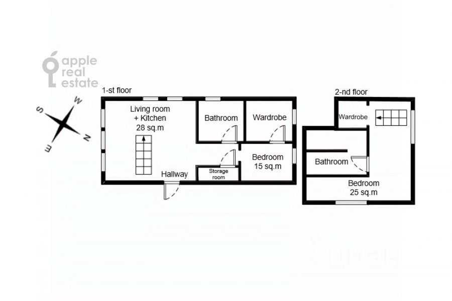 2-комнатная квартира, 124 м² — фотография 2
