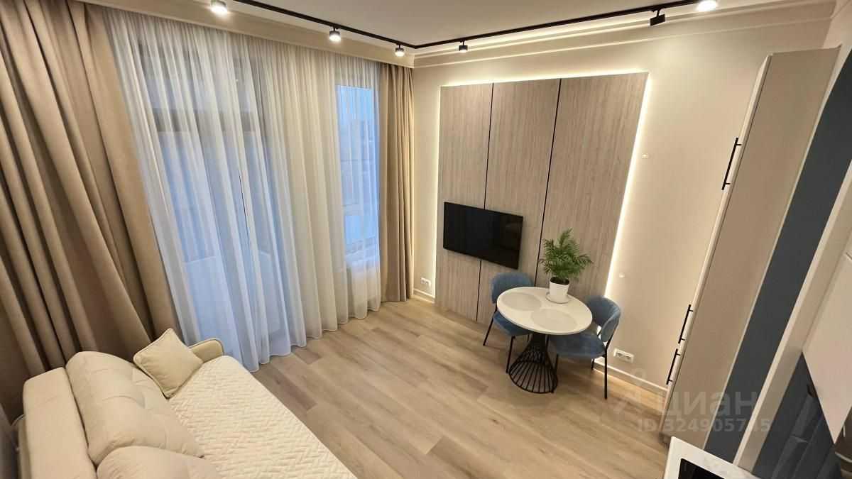 1-комнатная квартира, 21,6 м²