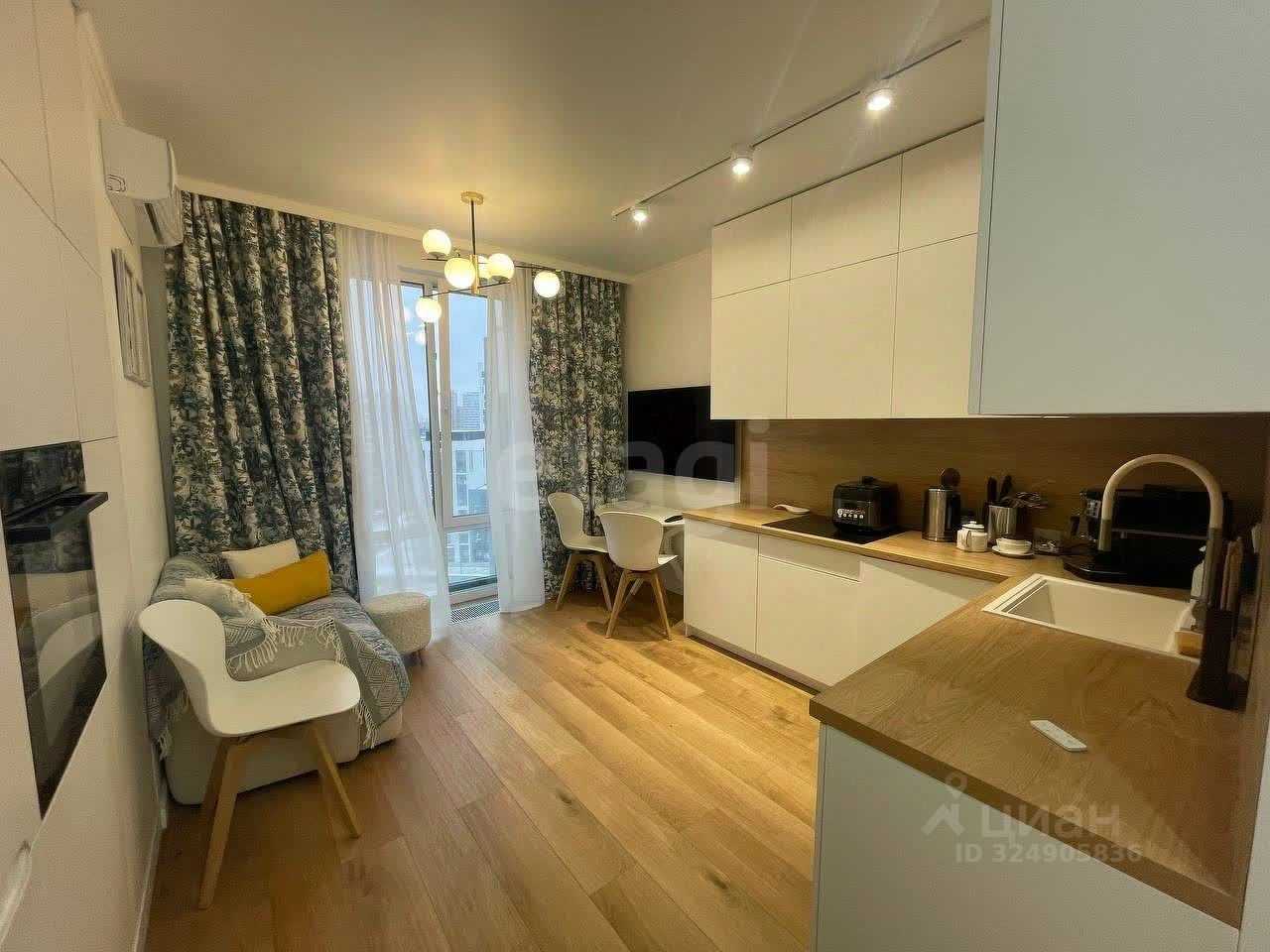 1-комнатная квартира, 40 м²