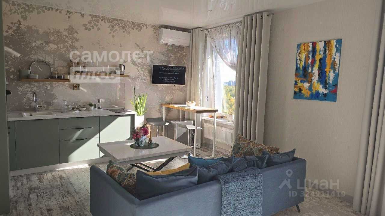 1-комнатная квартира, 31,4 м²