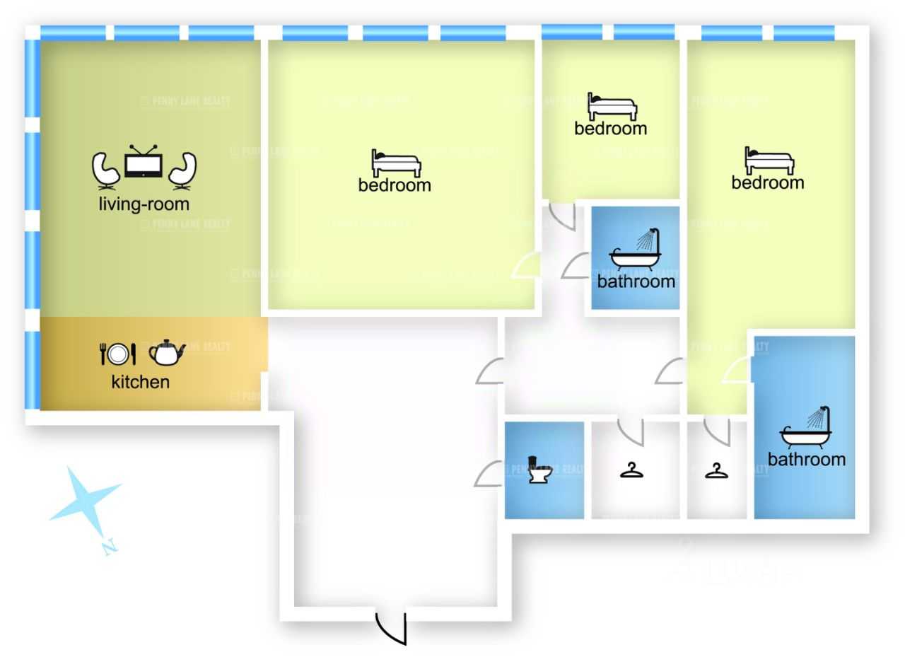 4-комнатная квартира, 187 м² — фотография 2