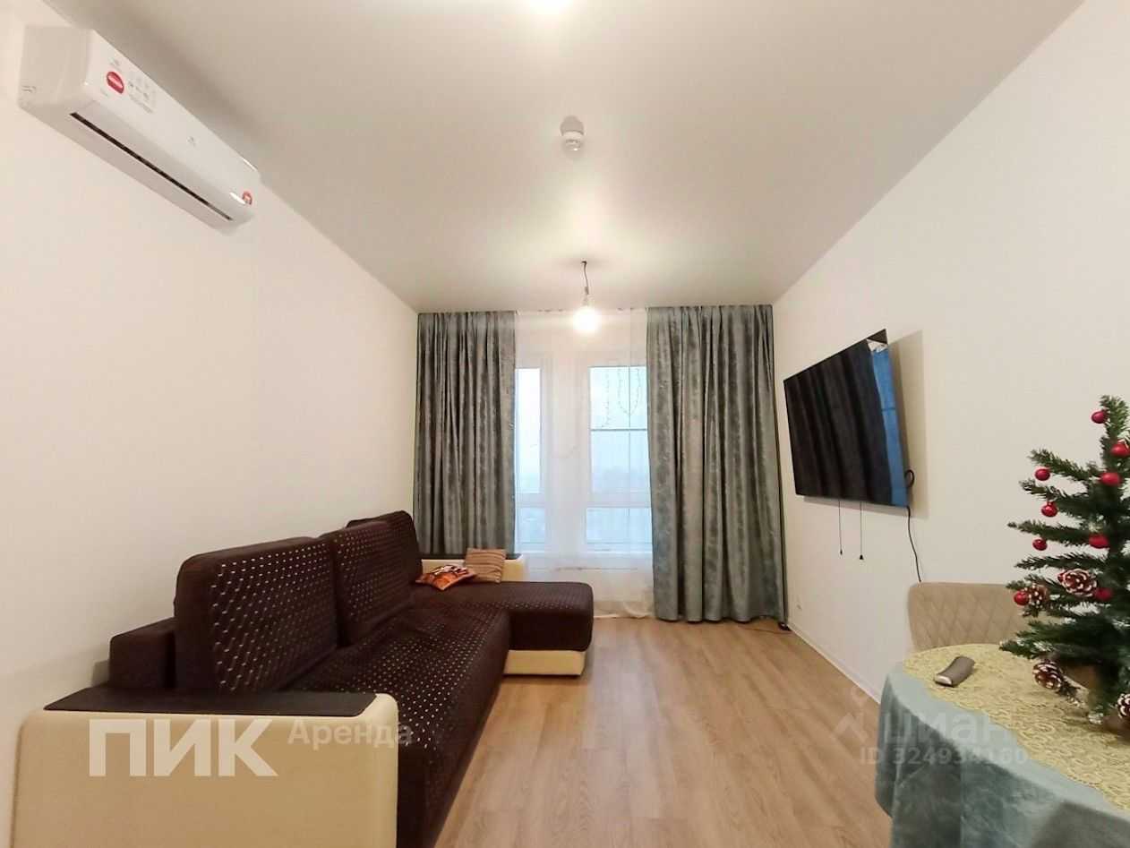 1-комнатная квартира, 35,4 м²