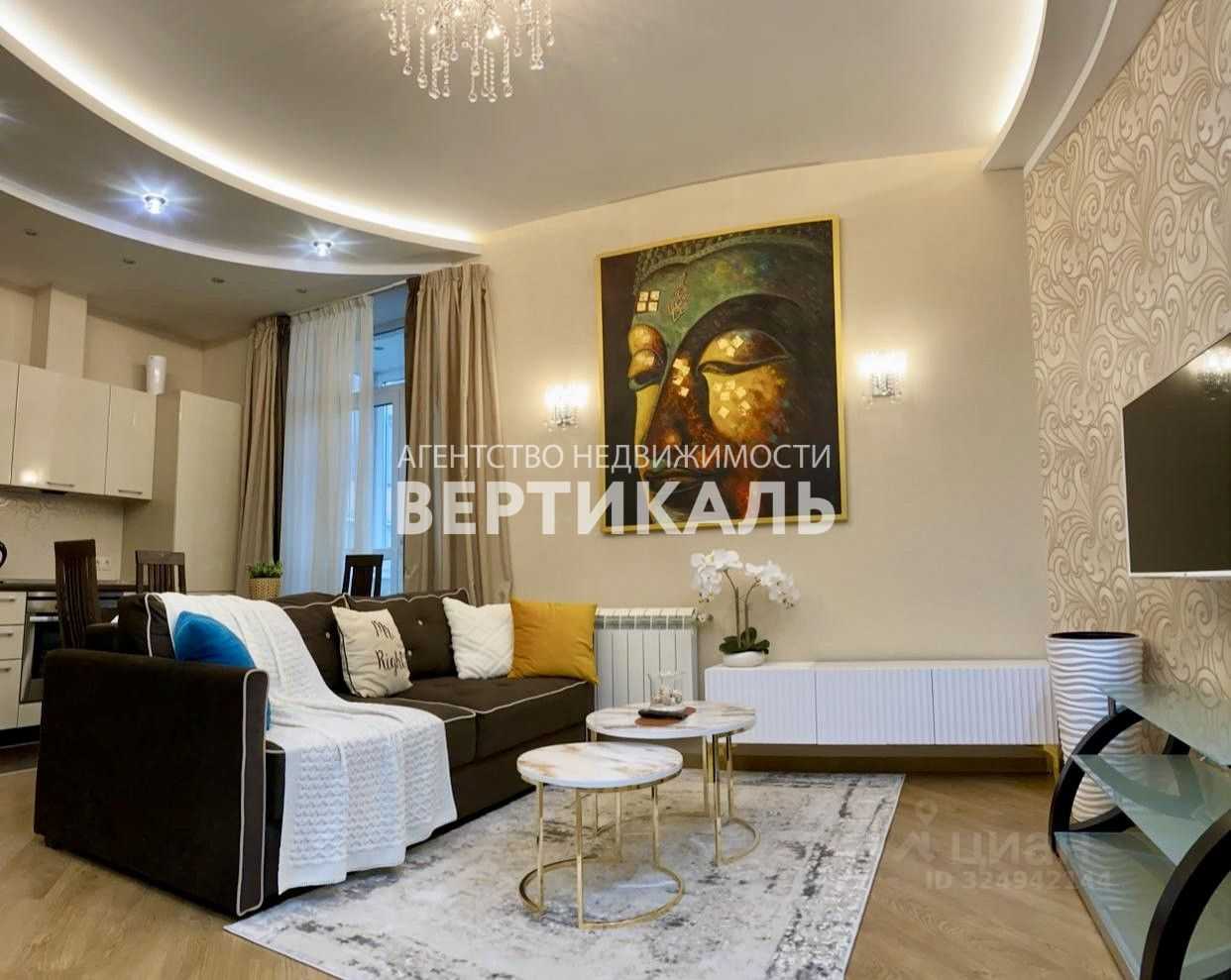 2-комнатная квартира, 60 м²