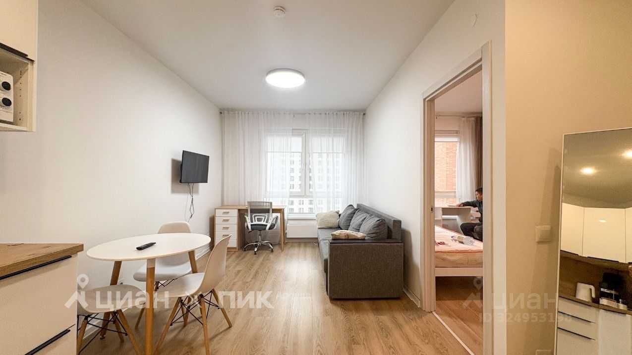 1-комнатная квартира, 34 м²